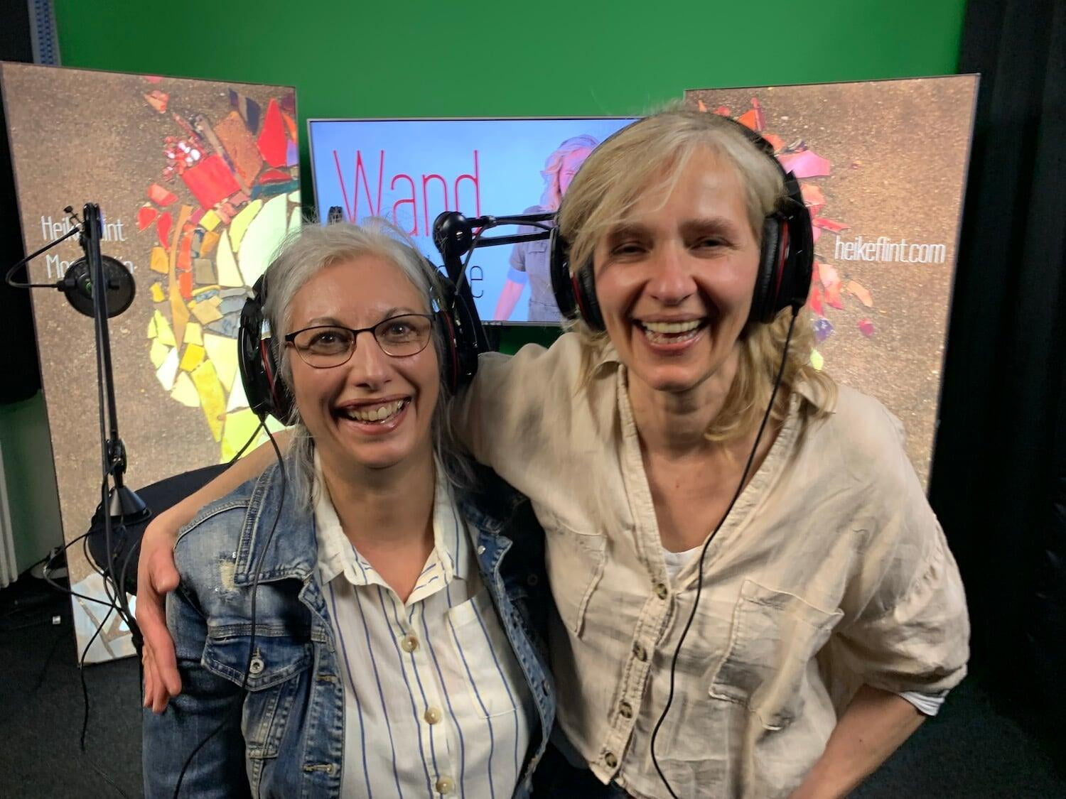 Die 'Wandgespräche' mit Mosaizistin Heike Flint im link instinct® Podcast-Studio gehen weiter